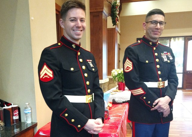 Marine Corp Reserves Toys for Tots program