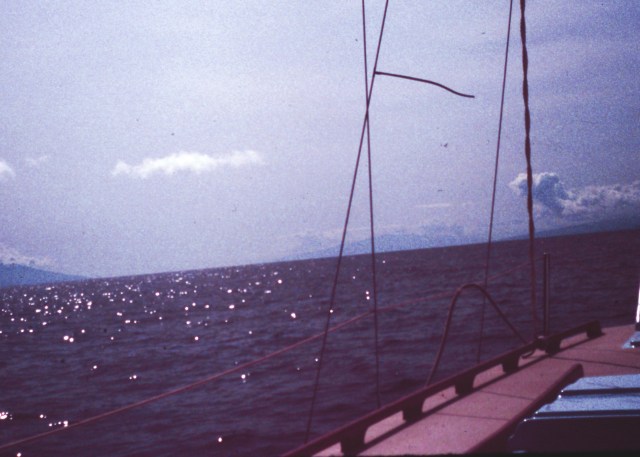 Sailing Hawaii blue sea